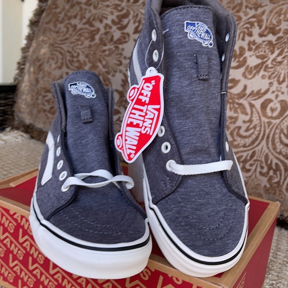 Vans Sk8-Hi Jersey Grey/Snow White WMNS - Picture 9 of 16